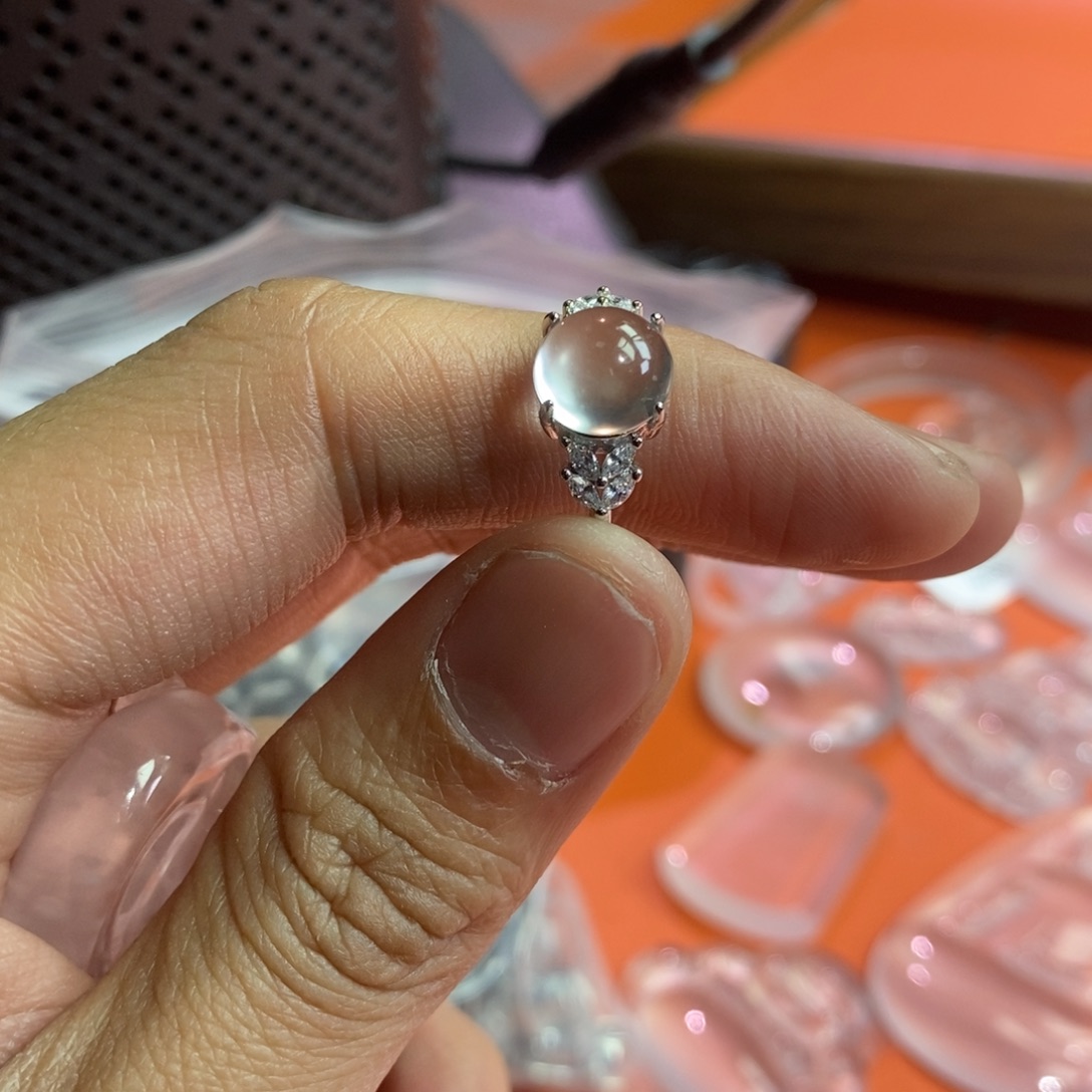 珠***室石英质玉合金珠宝半成品