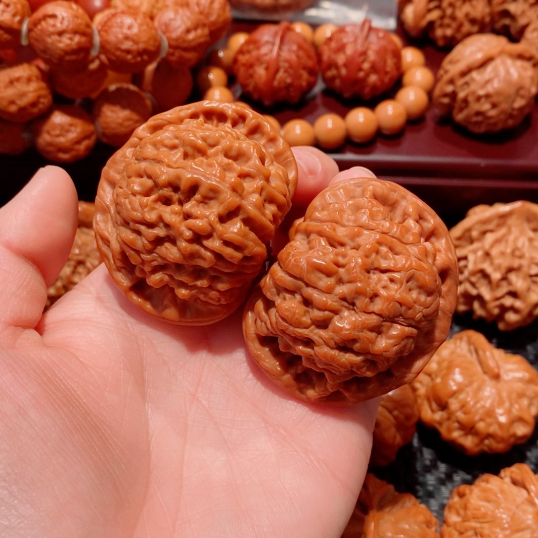 文玩核桃把件官帽