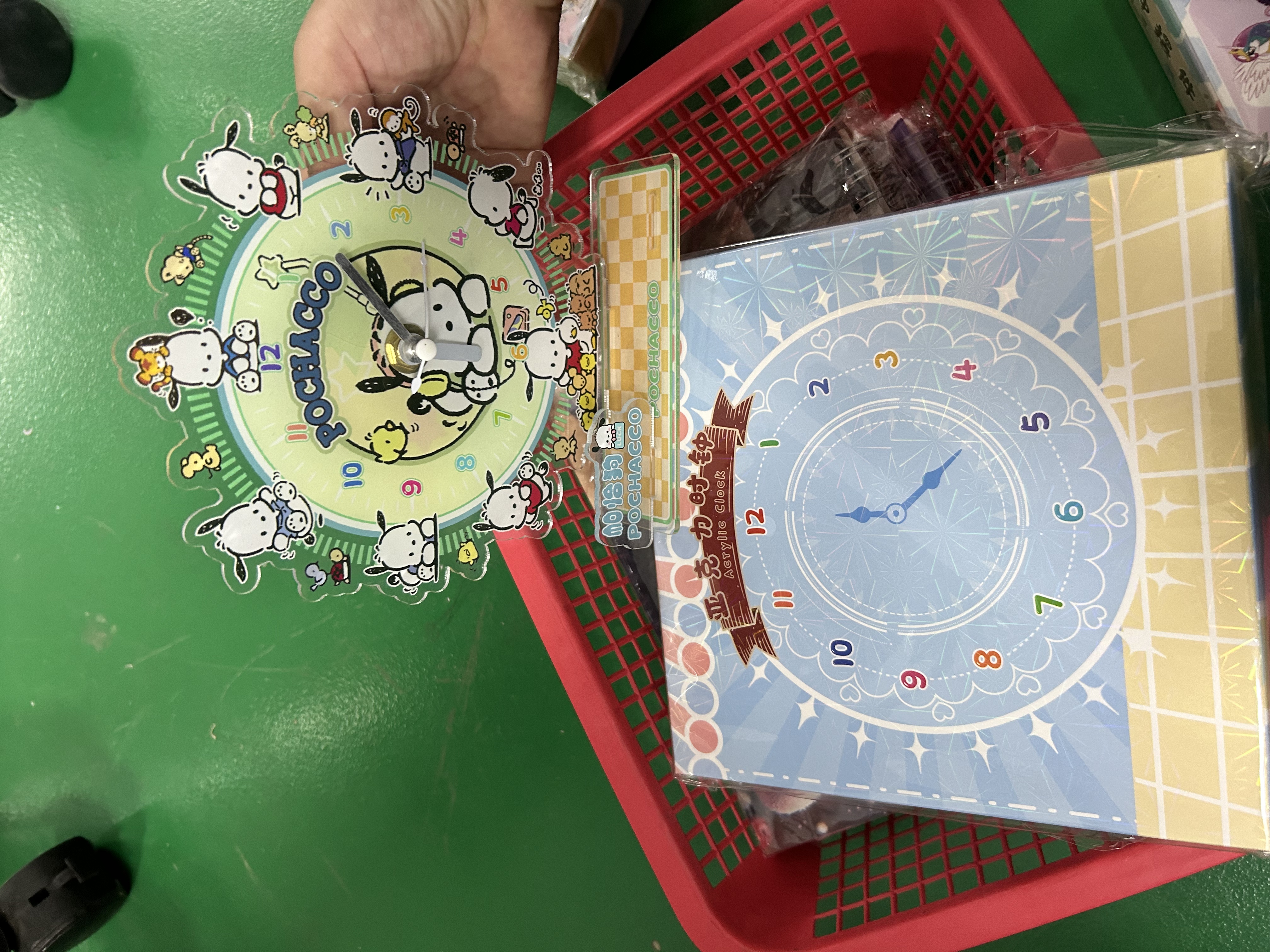 DIY手工时钟库洛米美乐蒂玉桂狗多款式学生动手能力