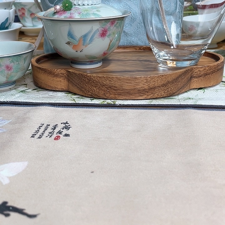 【闪购商品】等**?喜上眉梢一套➕茶盘➕包➕云由公杯