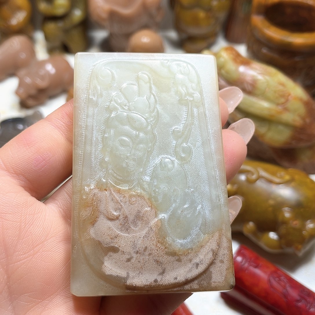 白玉菩提吊坠白玉菩提吊坠