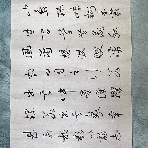 书法于福贵书法粉丝福利观沧海