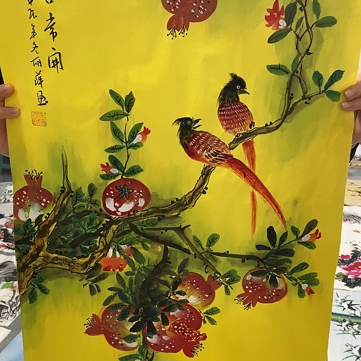 三个张画廊直播间！