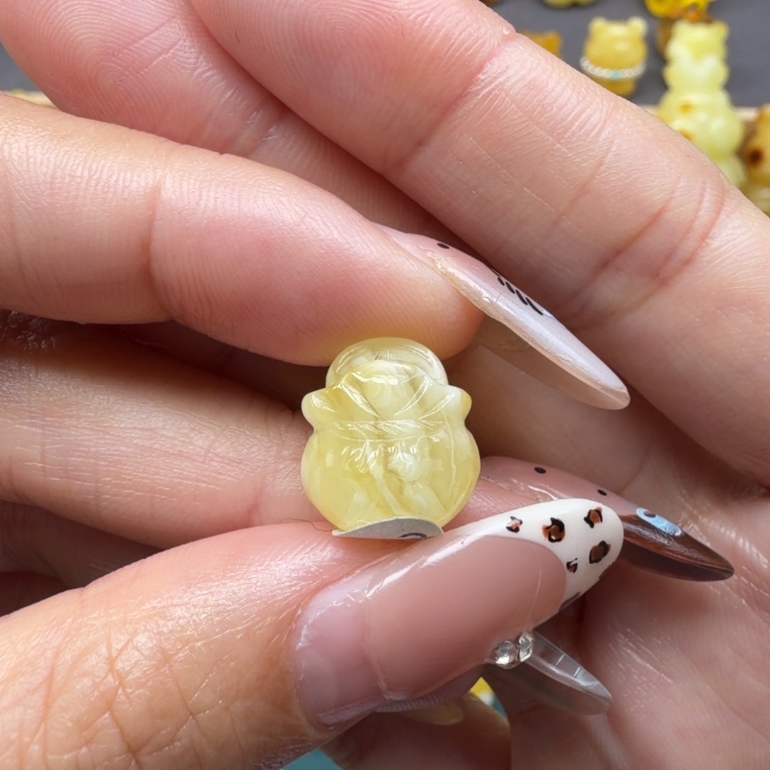 琥珀未镶嵌裸石蜜蜡