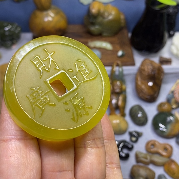 蛇纹石玉未镶嵌岫玉