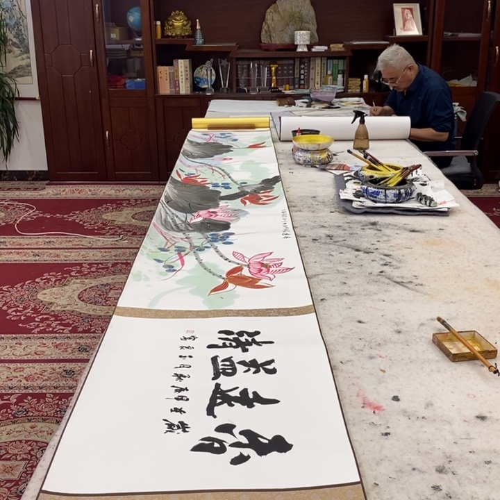 书法马玉良 精品长卷