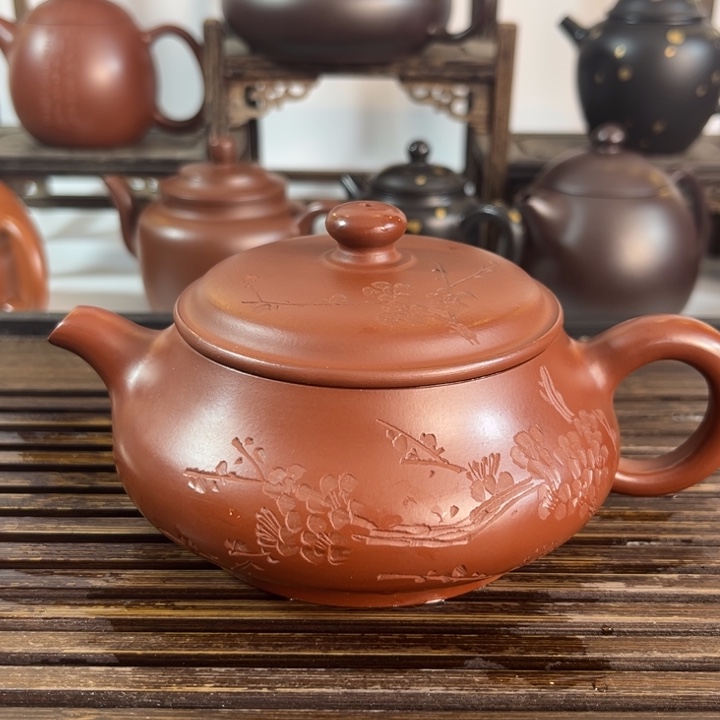 原矿紫砂手工制作