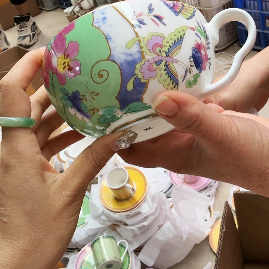 搪瓷骨瓷餐具高温陶瓷家用微瑕