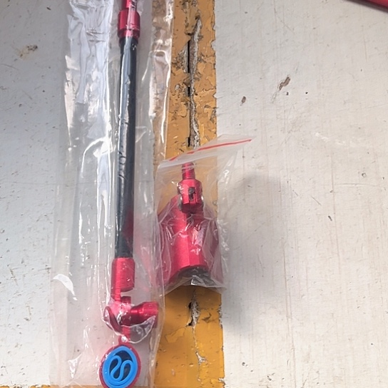 夜光v型后挂加回弹羊角头