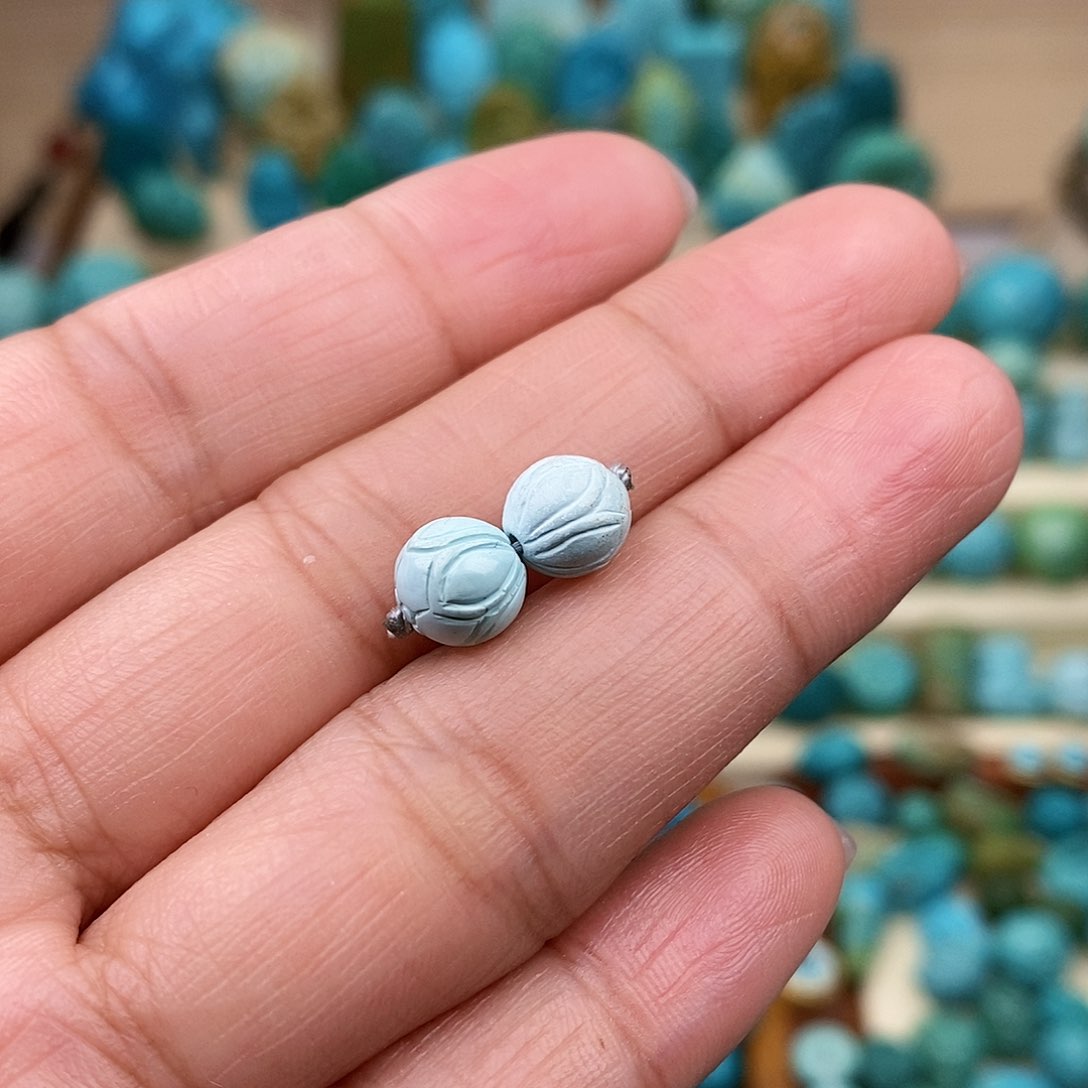 绿松石珠宝奇石未镶嵌