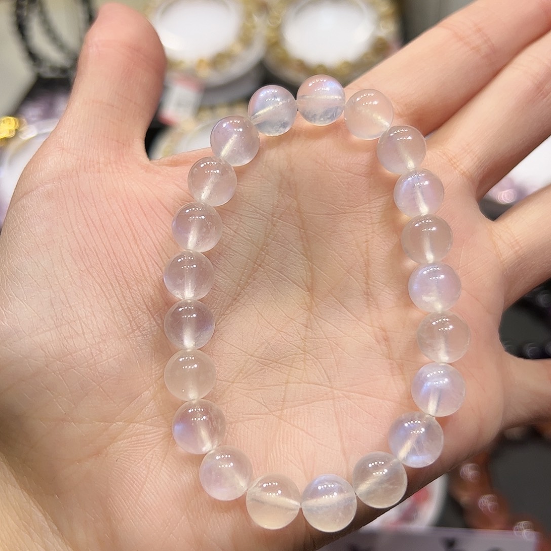 c****月光石手链未镶嵌Sg05蓝月光