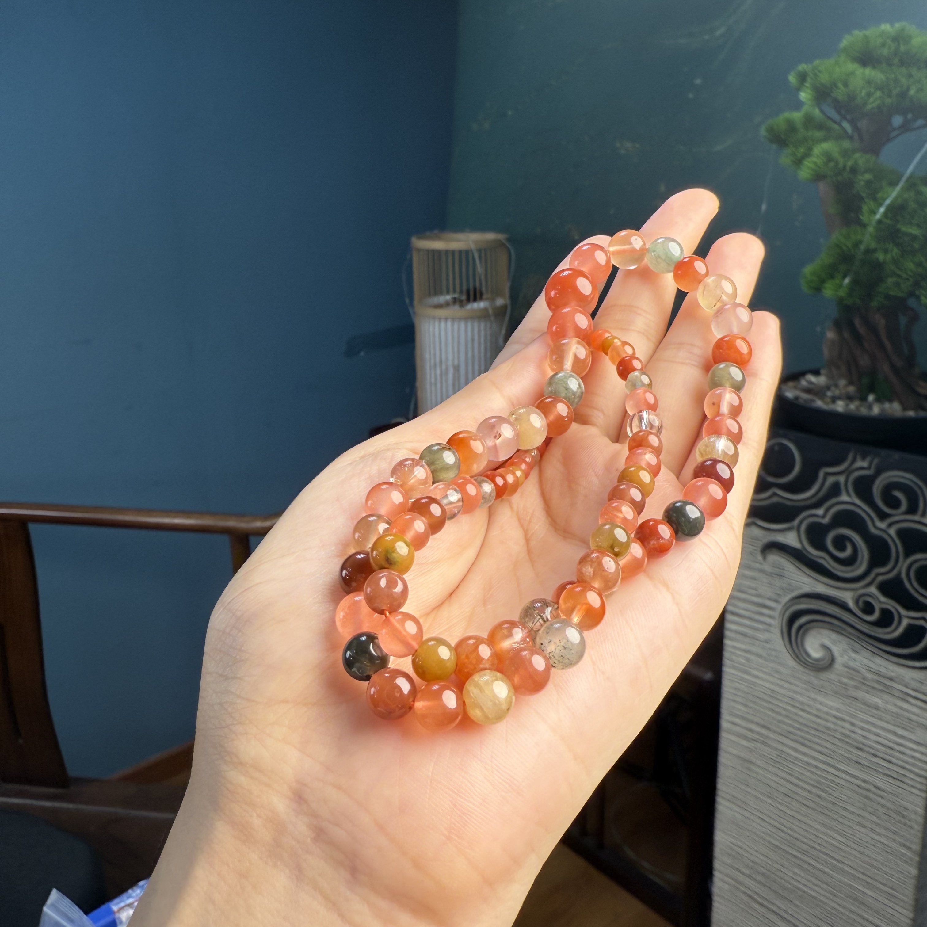 【德巧家】兔毛塔链女神链项链