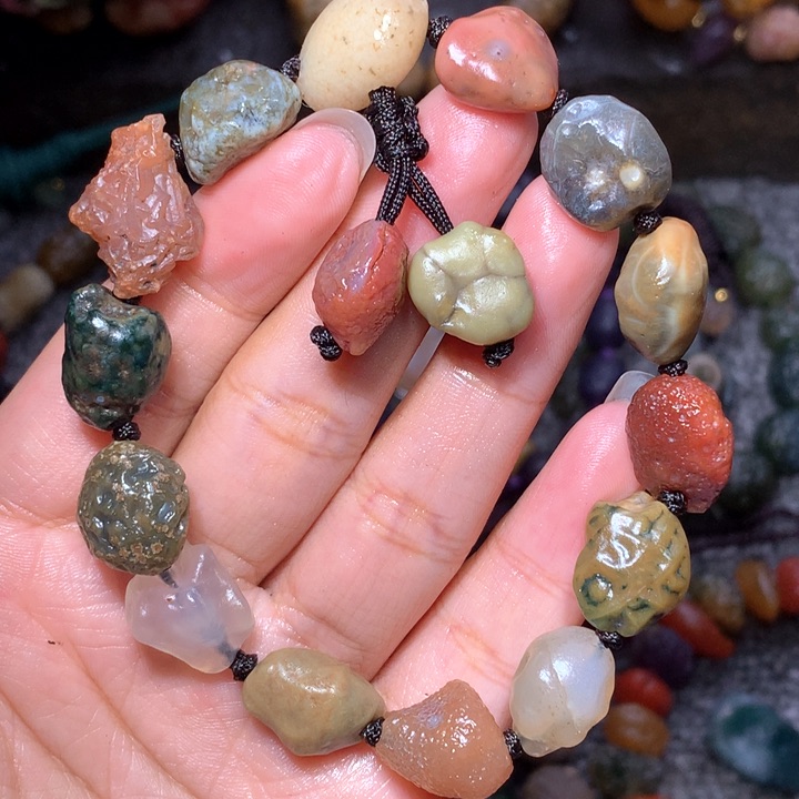 玛瑙/玉髓珠宝半成品未镶嵌