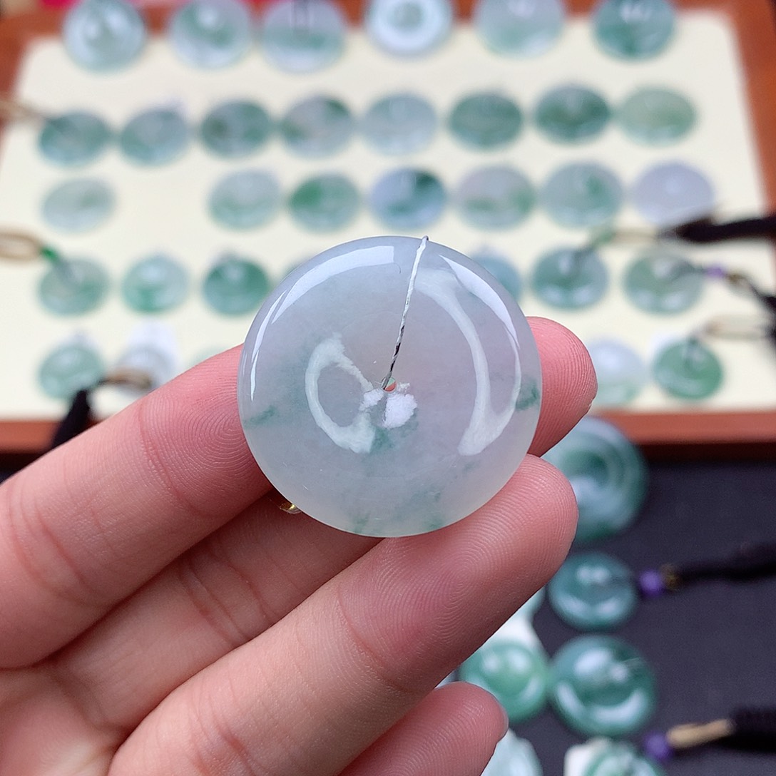 颈饰未镶嵌翡翠12 尺寸29.6-6