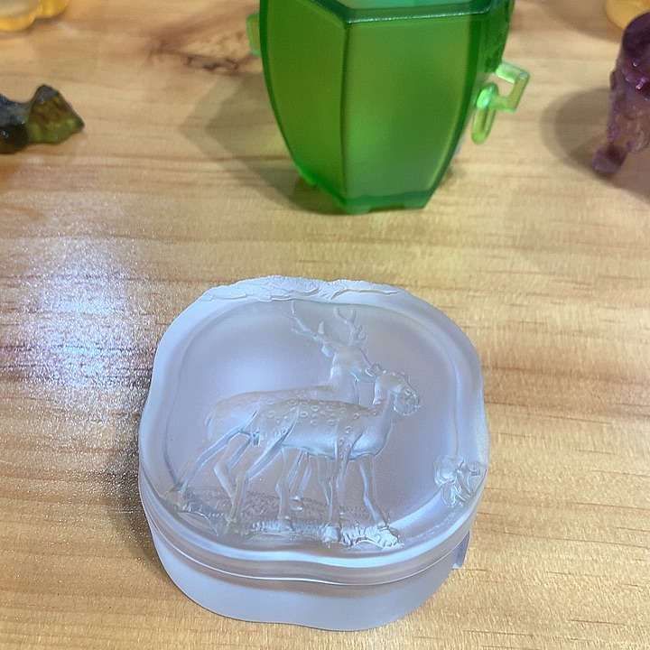 茶盏琉璃双路漠河首饰盒