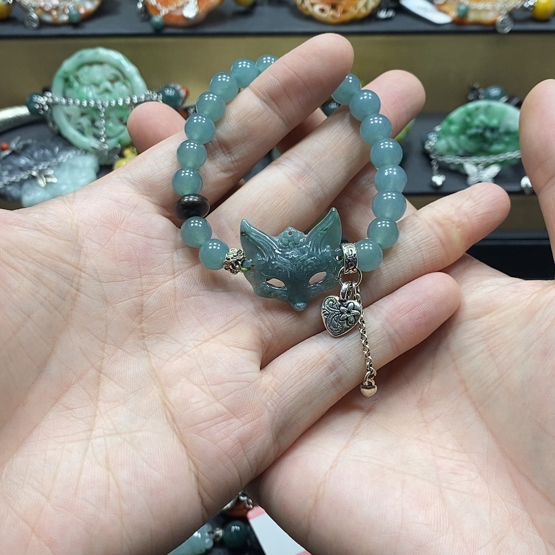 翡翠未镶嵌手链手链