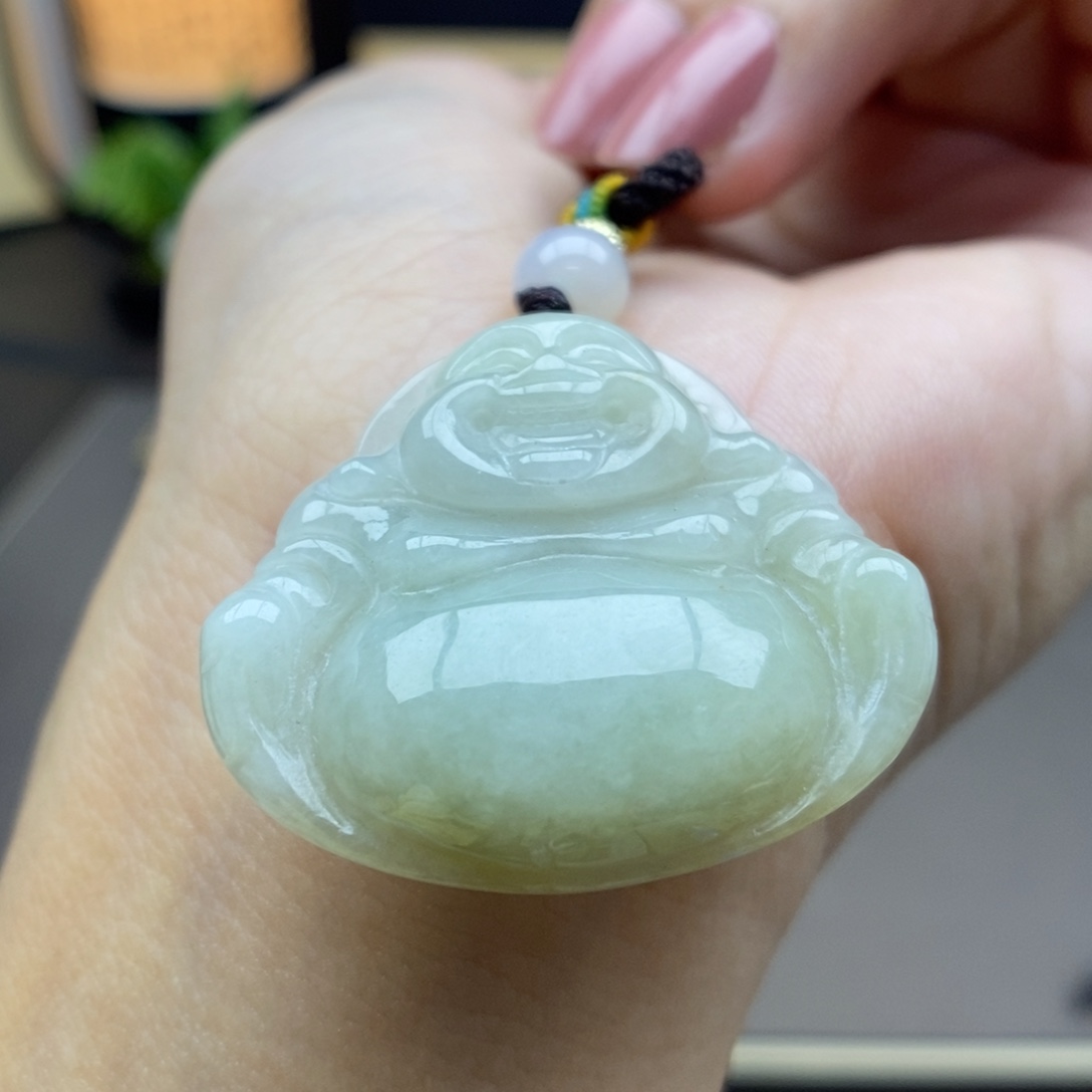 翡翠未镶嵌颈饰吊坠86