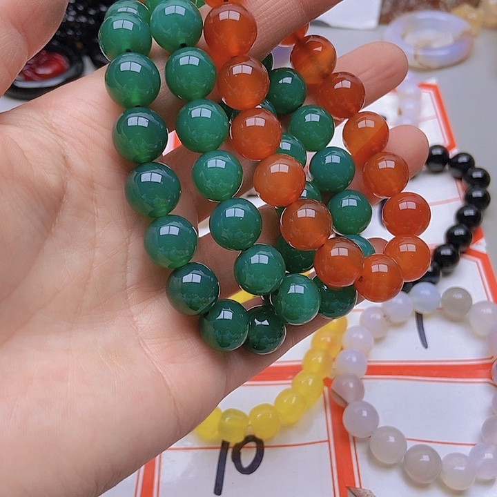 【闪购商品】未镶嵌玛瑙/玉髓珠宝半成品@****