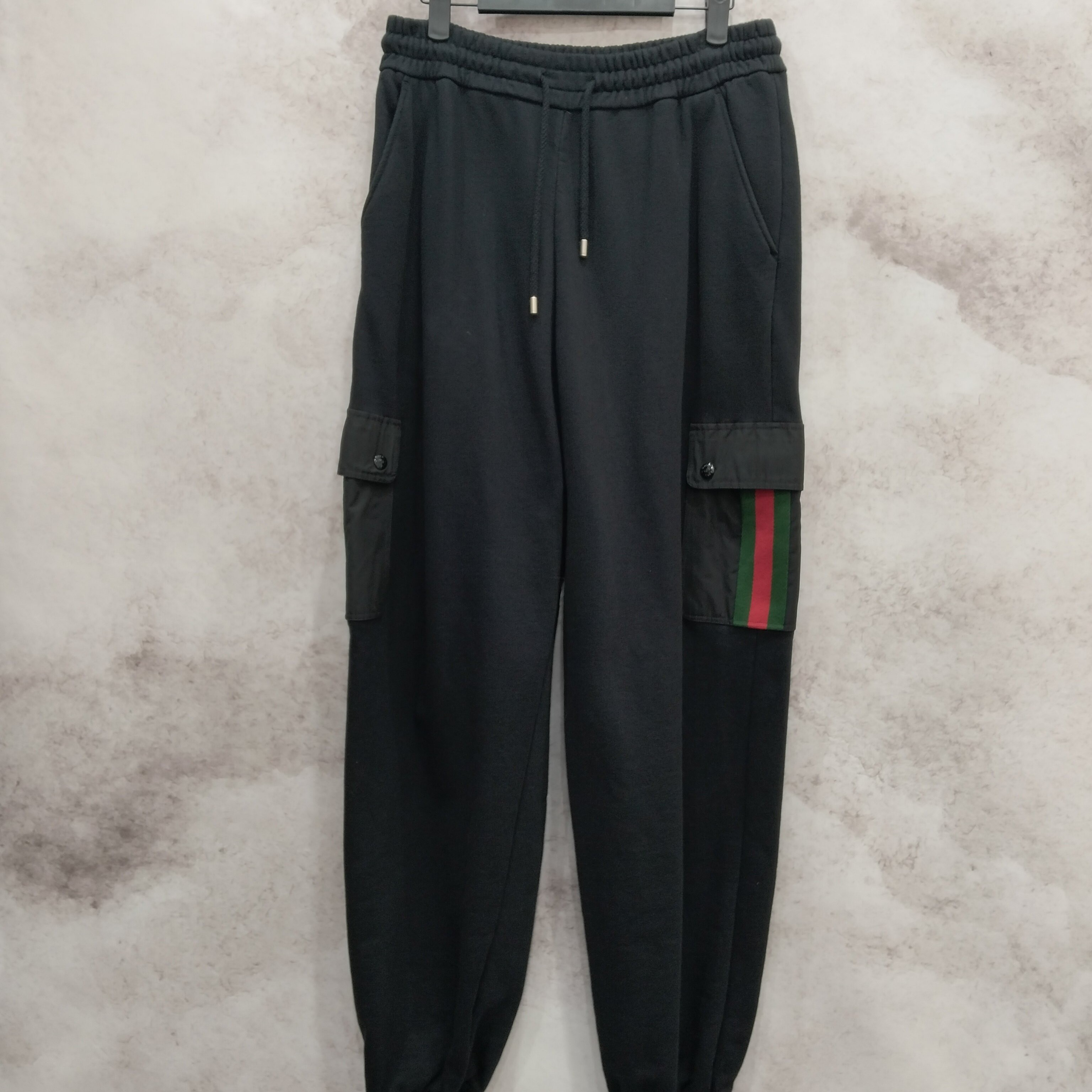 95新 GUCCI/古驰 GUCCI古驰  黑色长裤   S码/5464