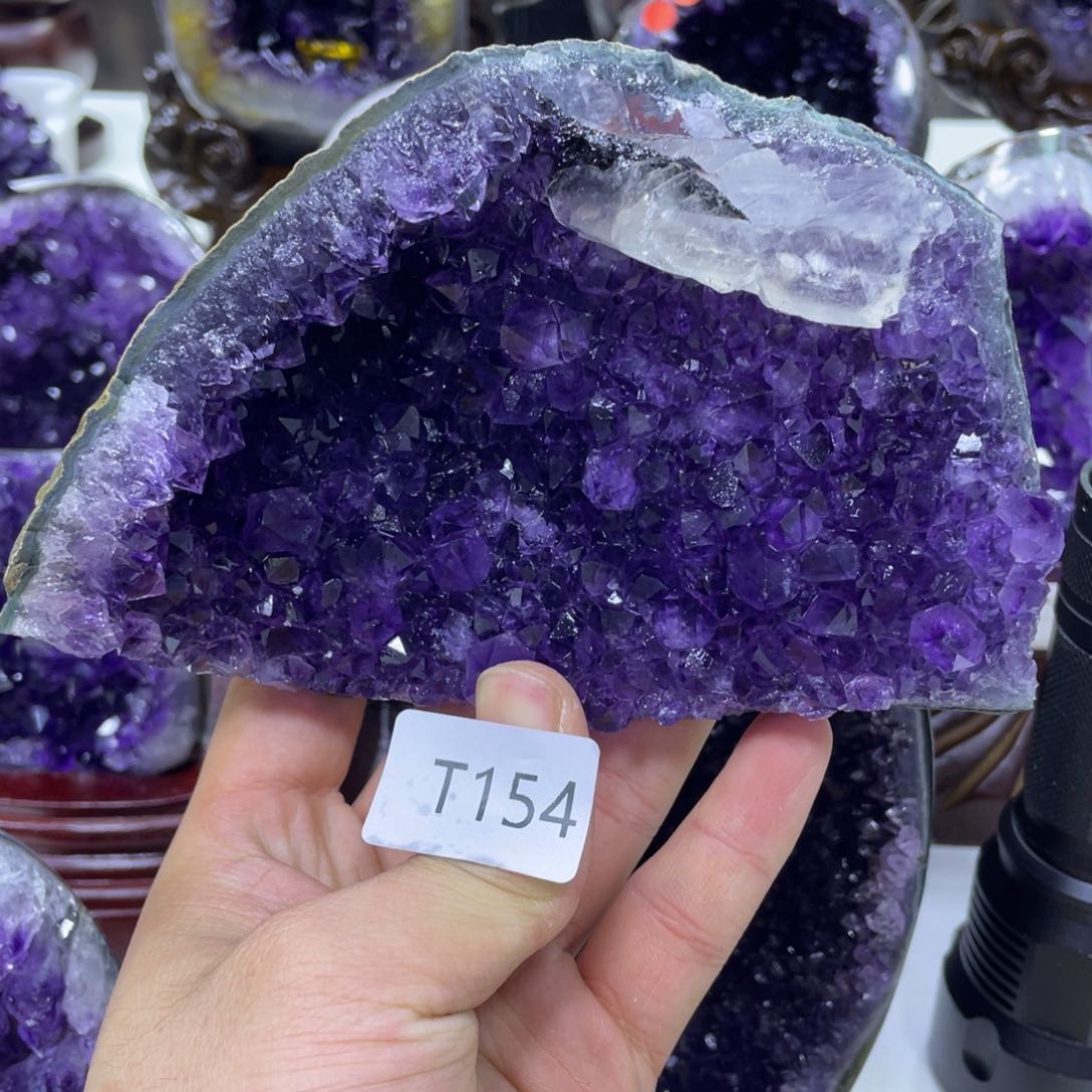 未镶嵌紫晶大型摆件（非配饰）t154