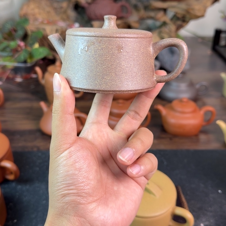 紫砂茶壶吉***6紫砂壶 云柱