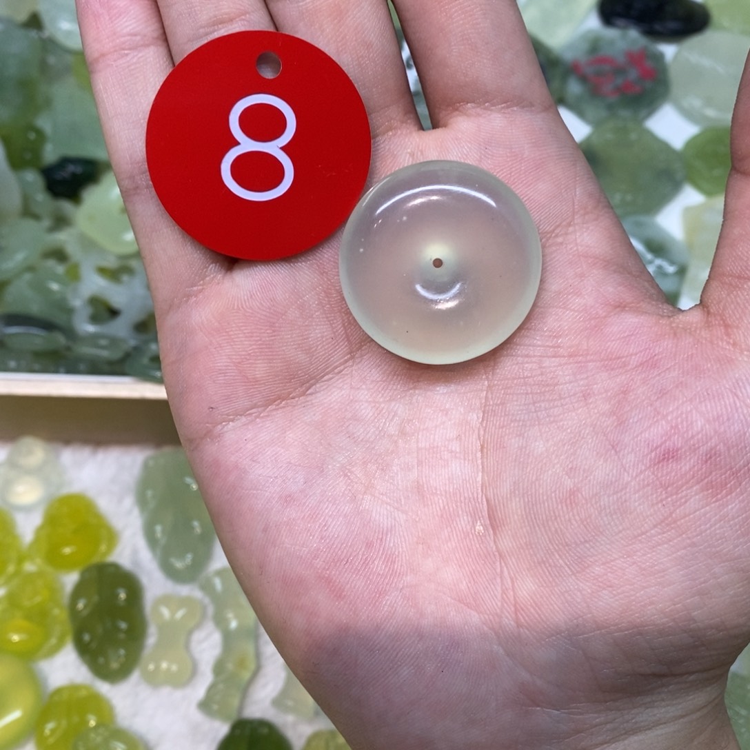 岫玉未镶嵌吊坠(不含链)