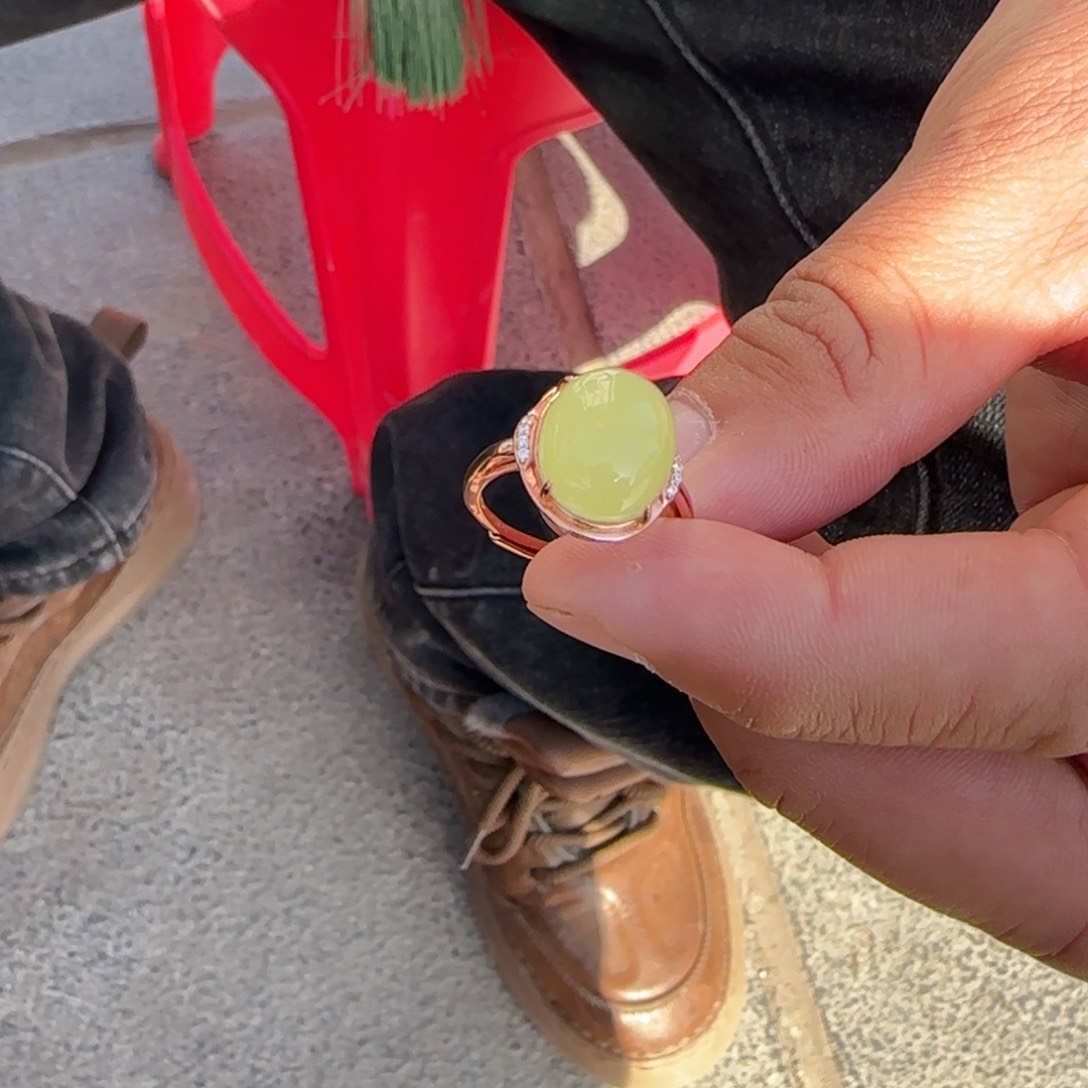 和田玉戒指未镶嵌