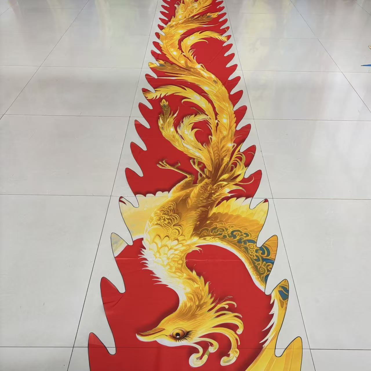 直播宠粉福利国腾新款金凤凰单龙衣精美彩绸彩带