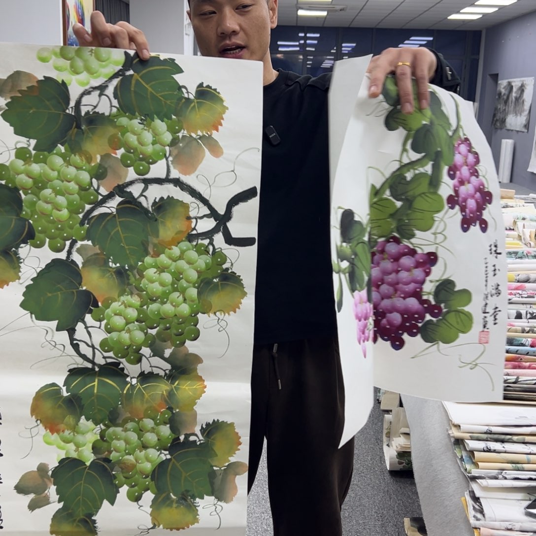 国画纯手绘字画宣纸