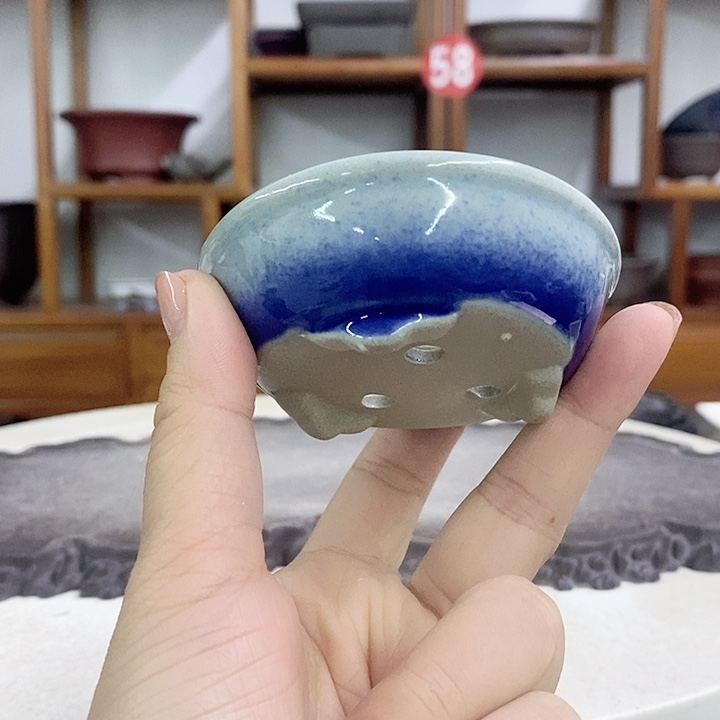 紫砂花盆瑕疵2.5-8。。。