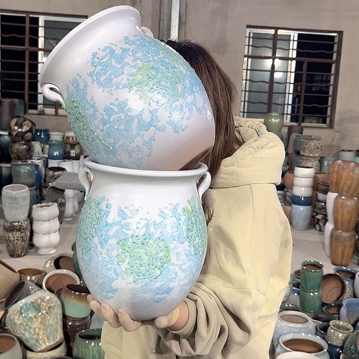 正品口19高25花盆