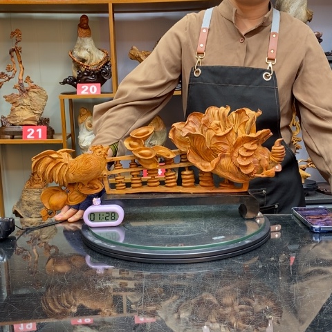 柏木（崖柏）铁**飞太行崖柏陈化料摆件