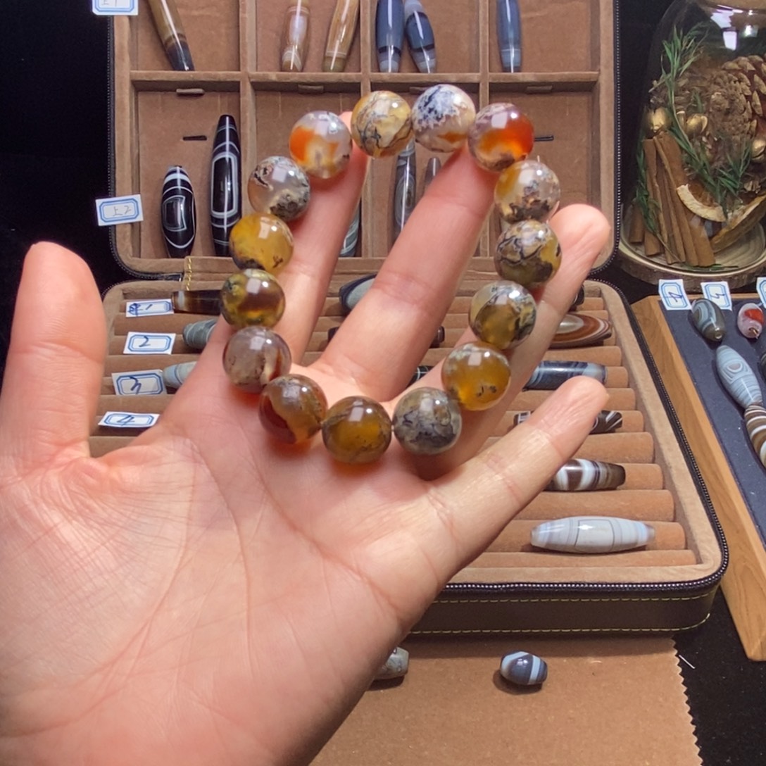 @***星玛瑙/玉髓未镶嵌颈饰