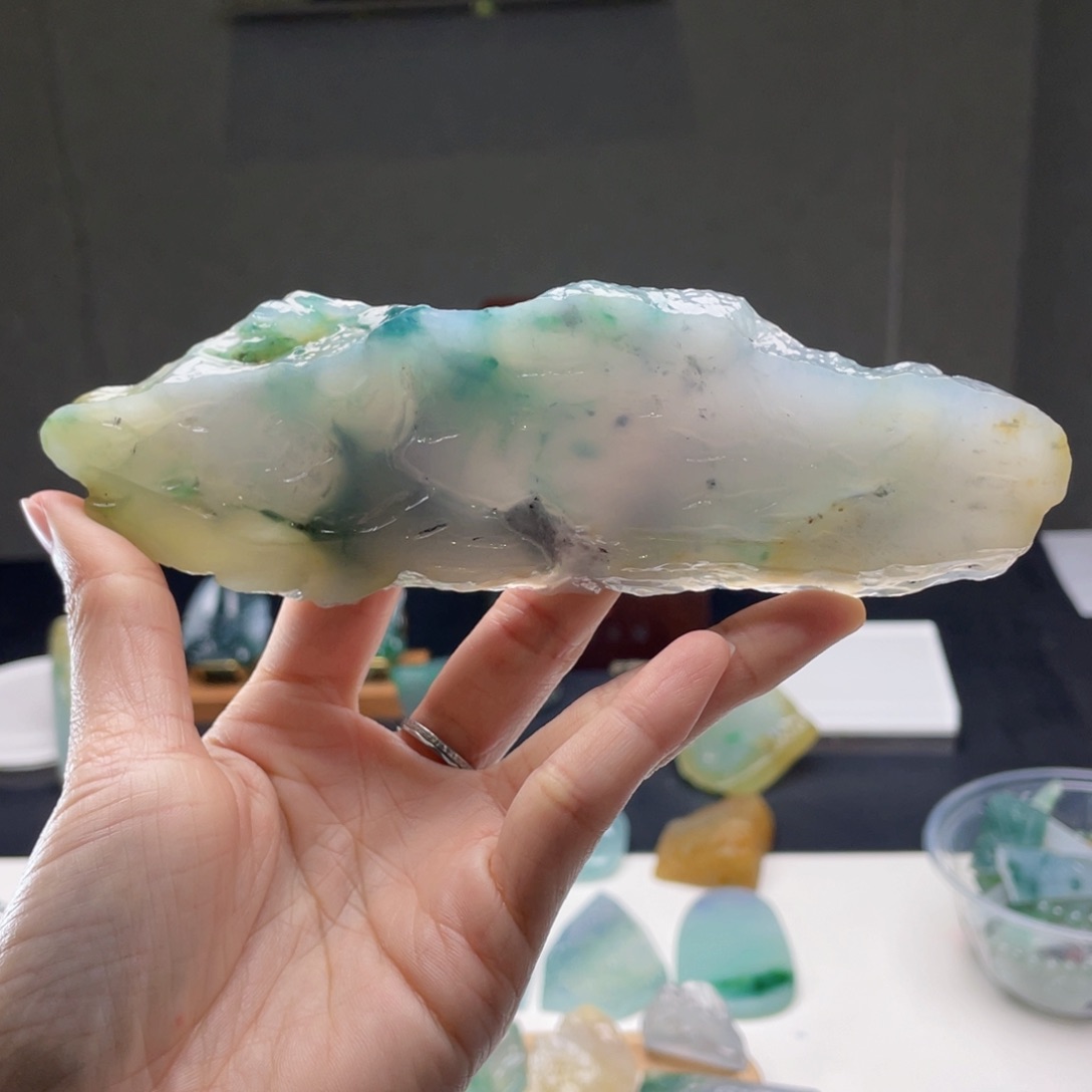 定制翡翠未镶嵌包工包料摆件