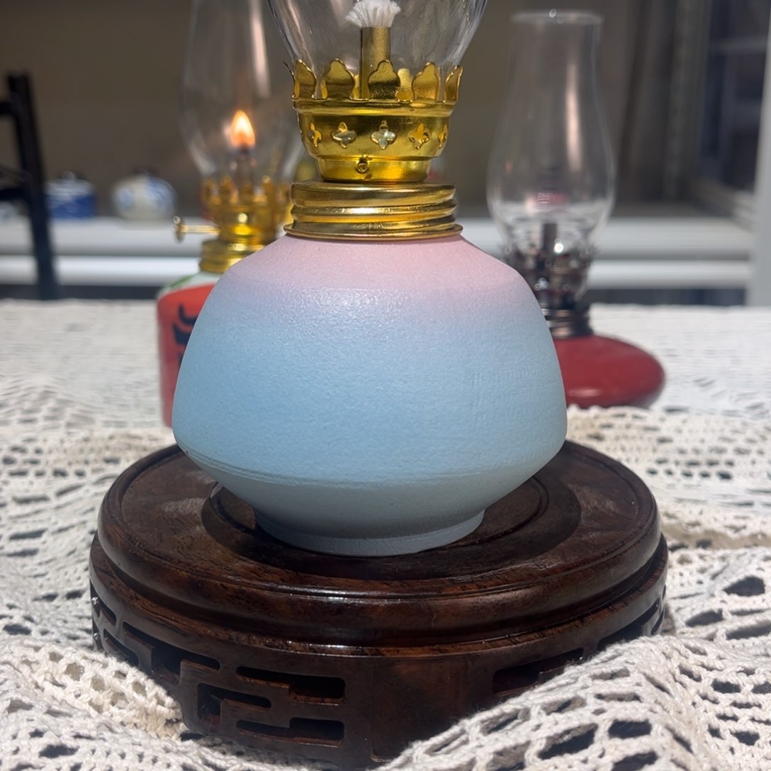 摆件景德镇陶瓷香薰灯