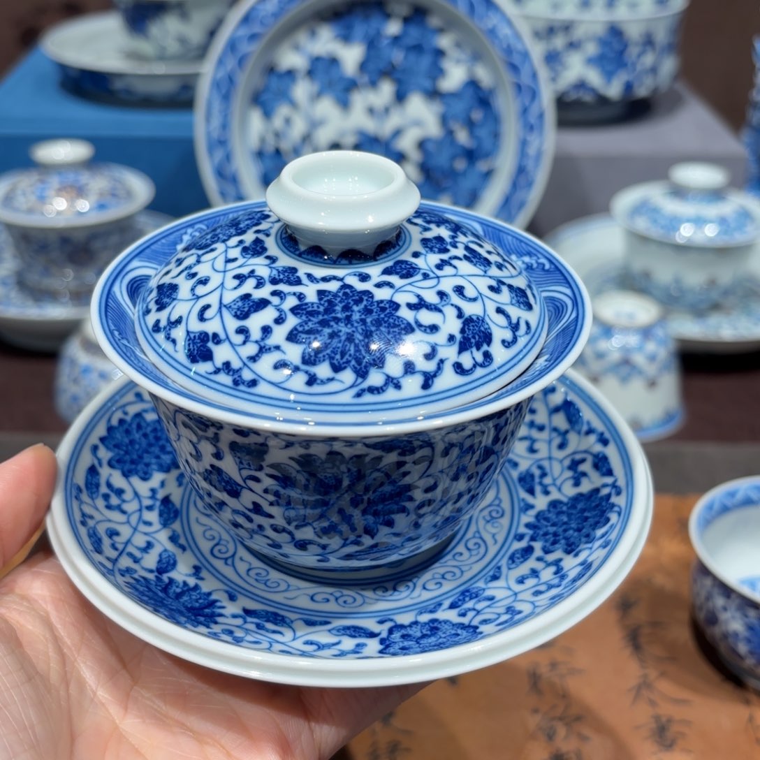 瓷片景德镇纯手工手绘