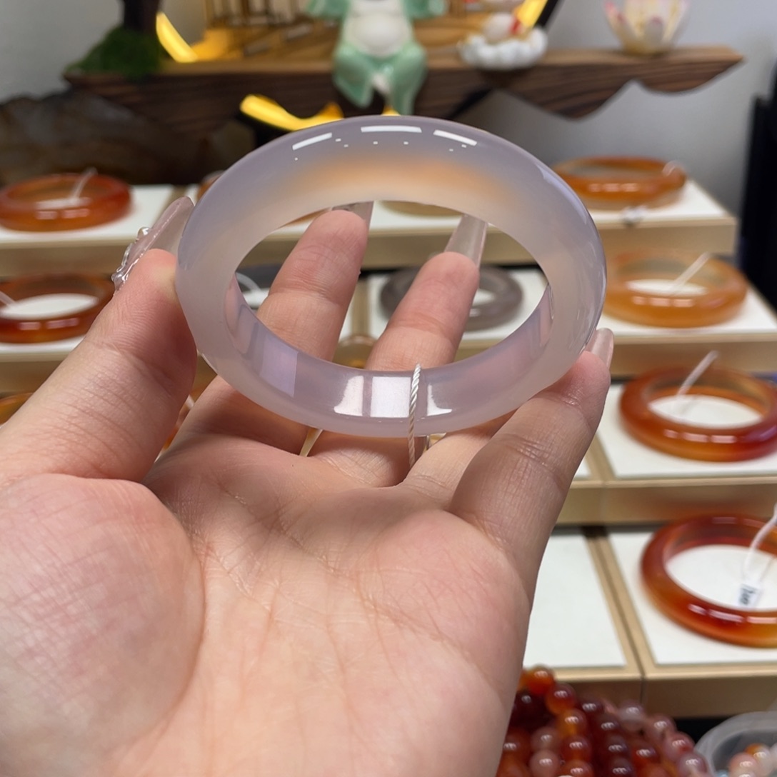 玛瑙/玉髓未镶嵌手镯