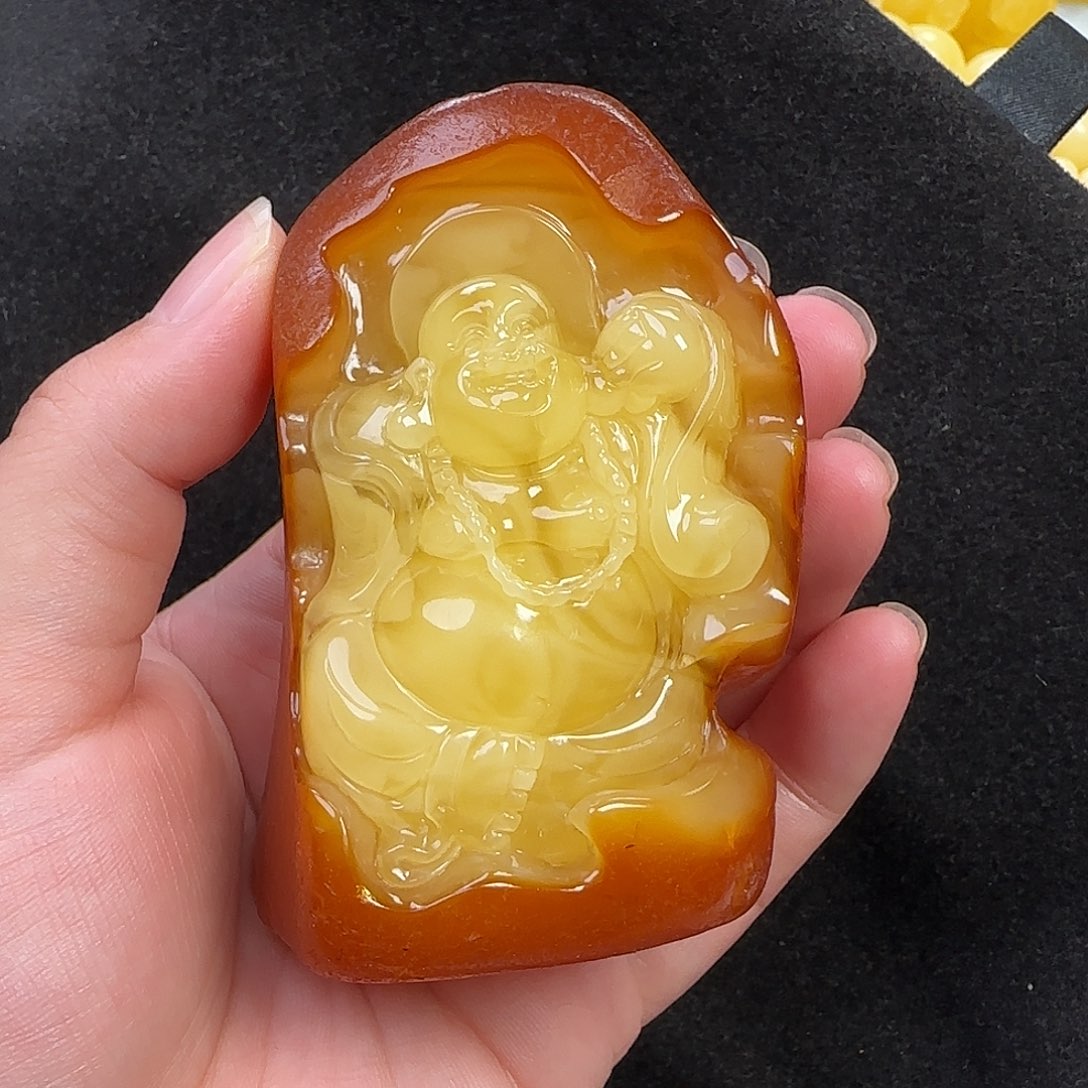 蜜蜡未镶嵌珠宝奇石