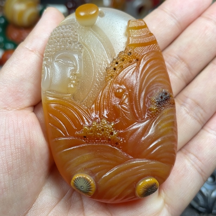 未镶嵌颈饰玛瑙/玉髓