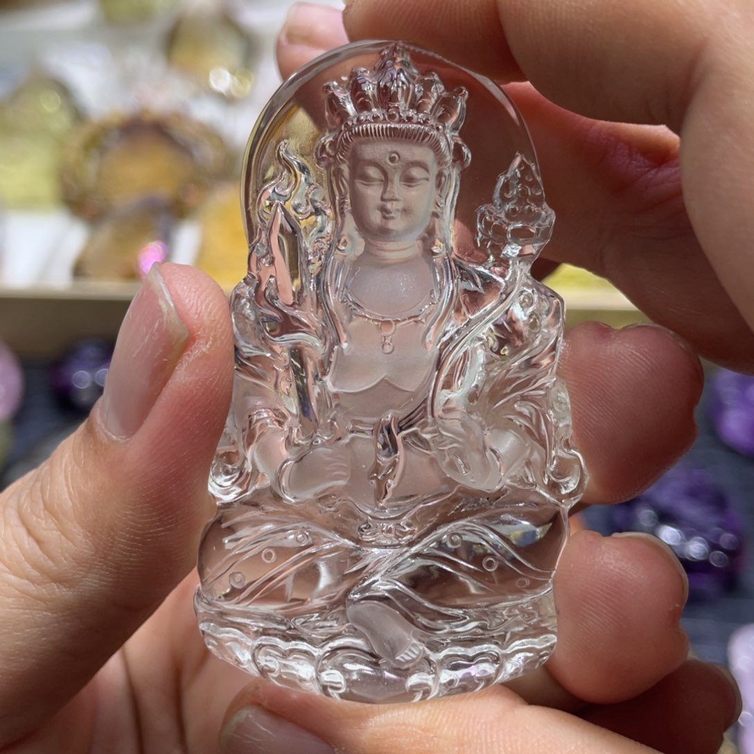 水晶颈饰未镶嵌定制