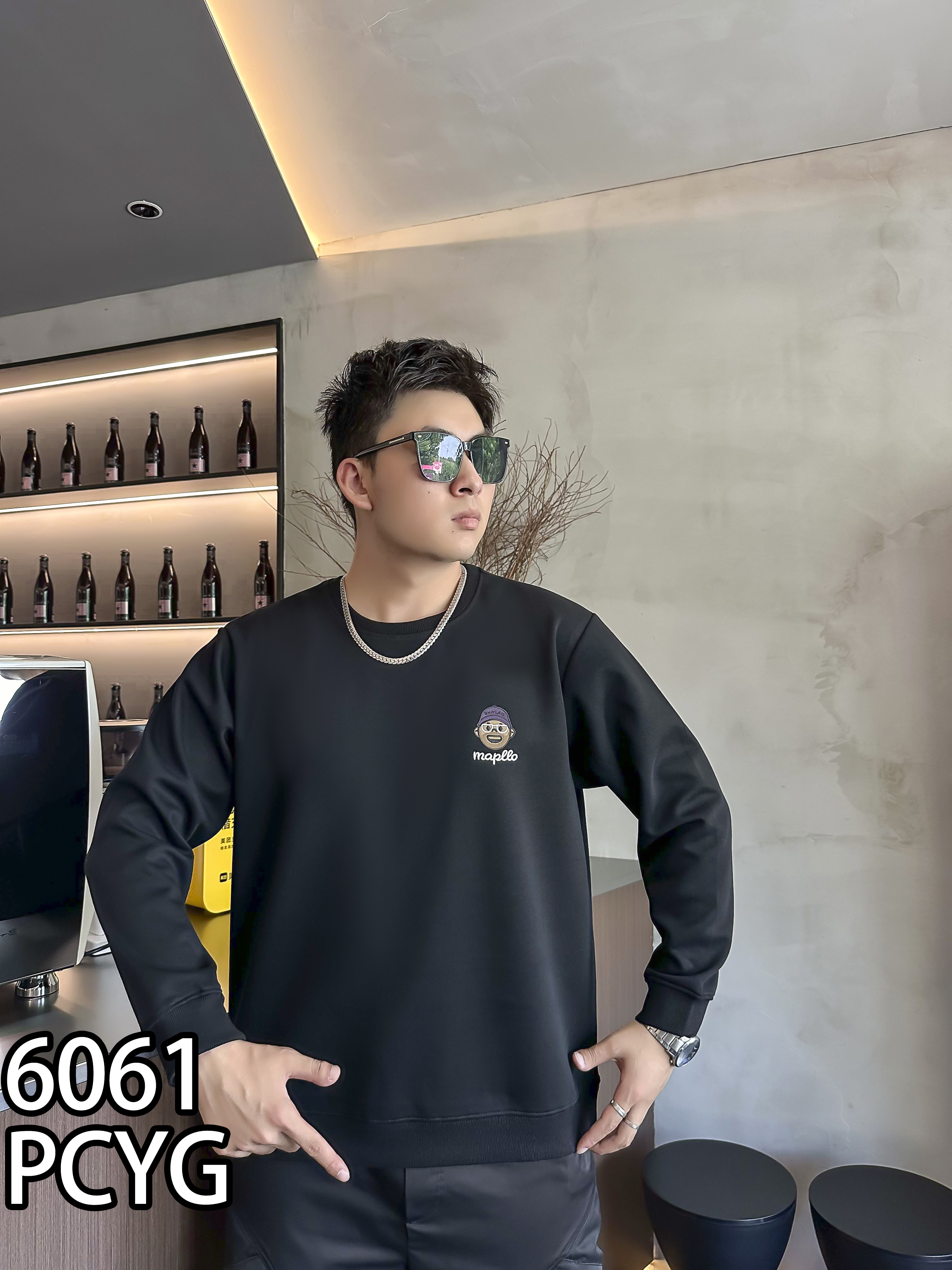 大码男装卫衣6061
