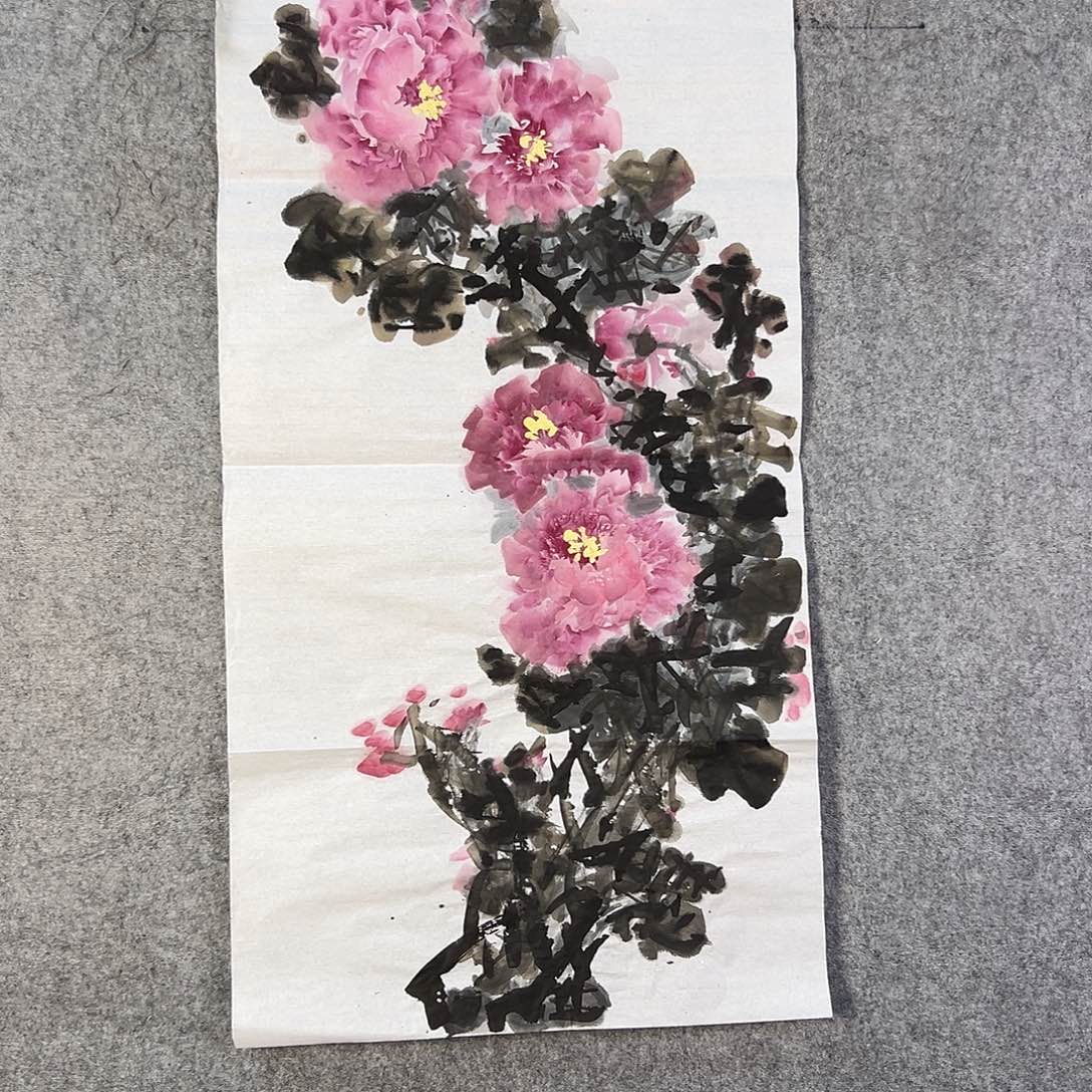 国画156 牡丹等植物资源的