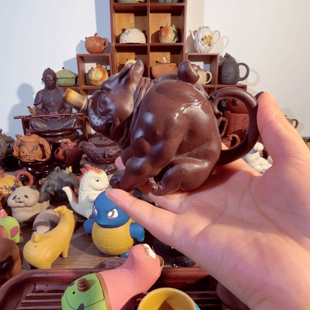 紫砂茶壶༒***念纯手工制作过程非常