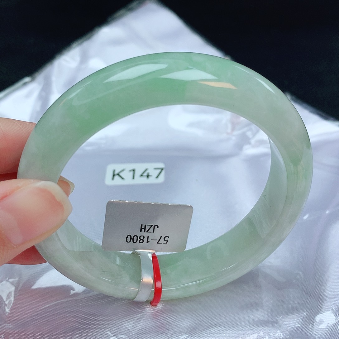 翡翠手镯未镶嵌缅甸天然A货翡翠手镯