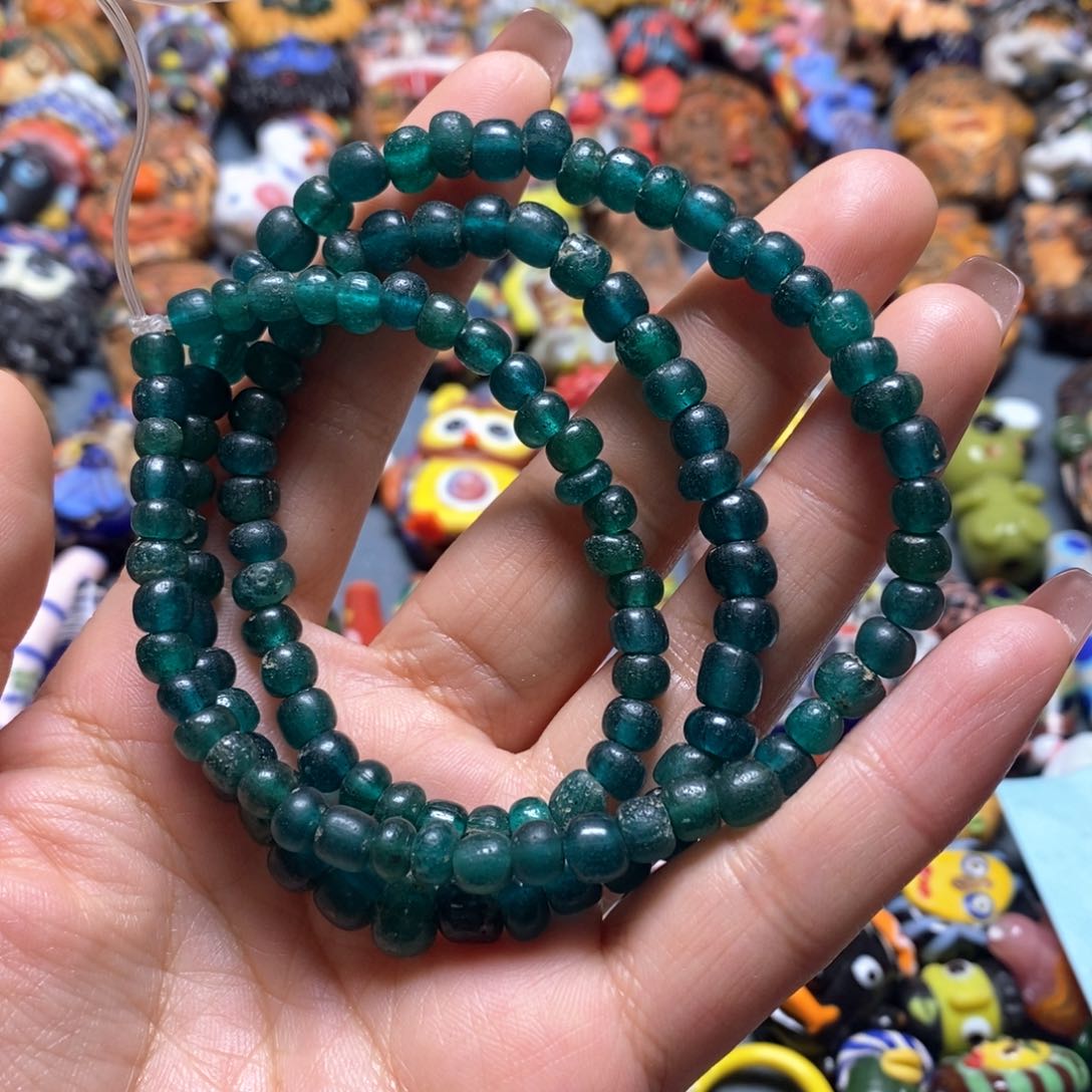 琉璃颈饰印度尼西亚链子