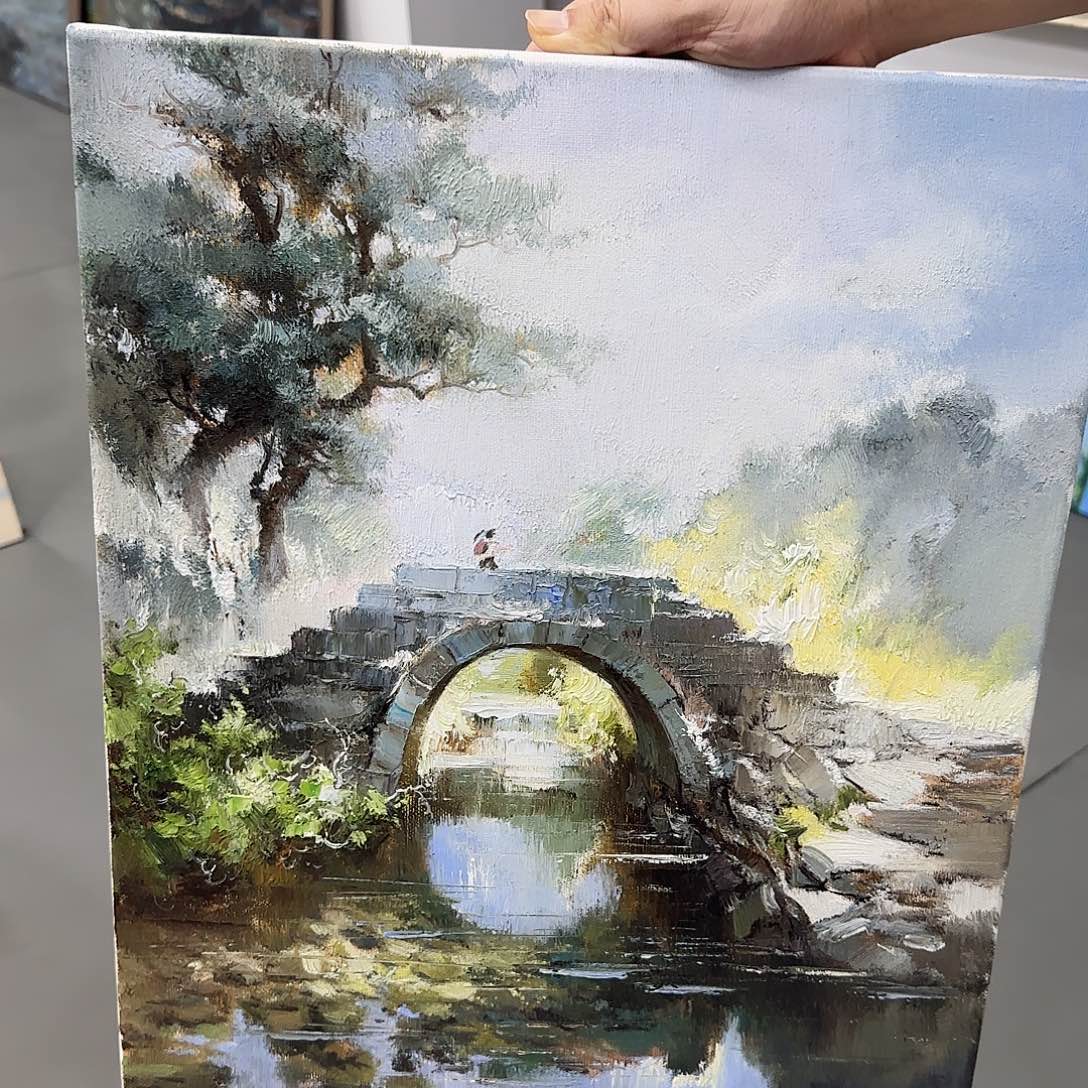 高端手绘艺术油画