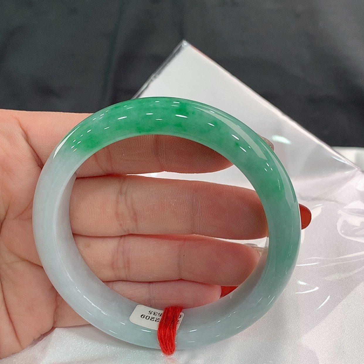 【闪购商品】翡翠手镯未镶嵌58.3，57/58