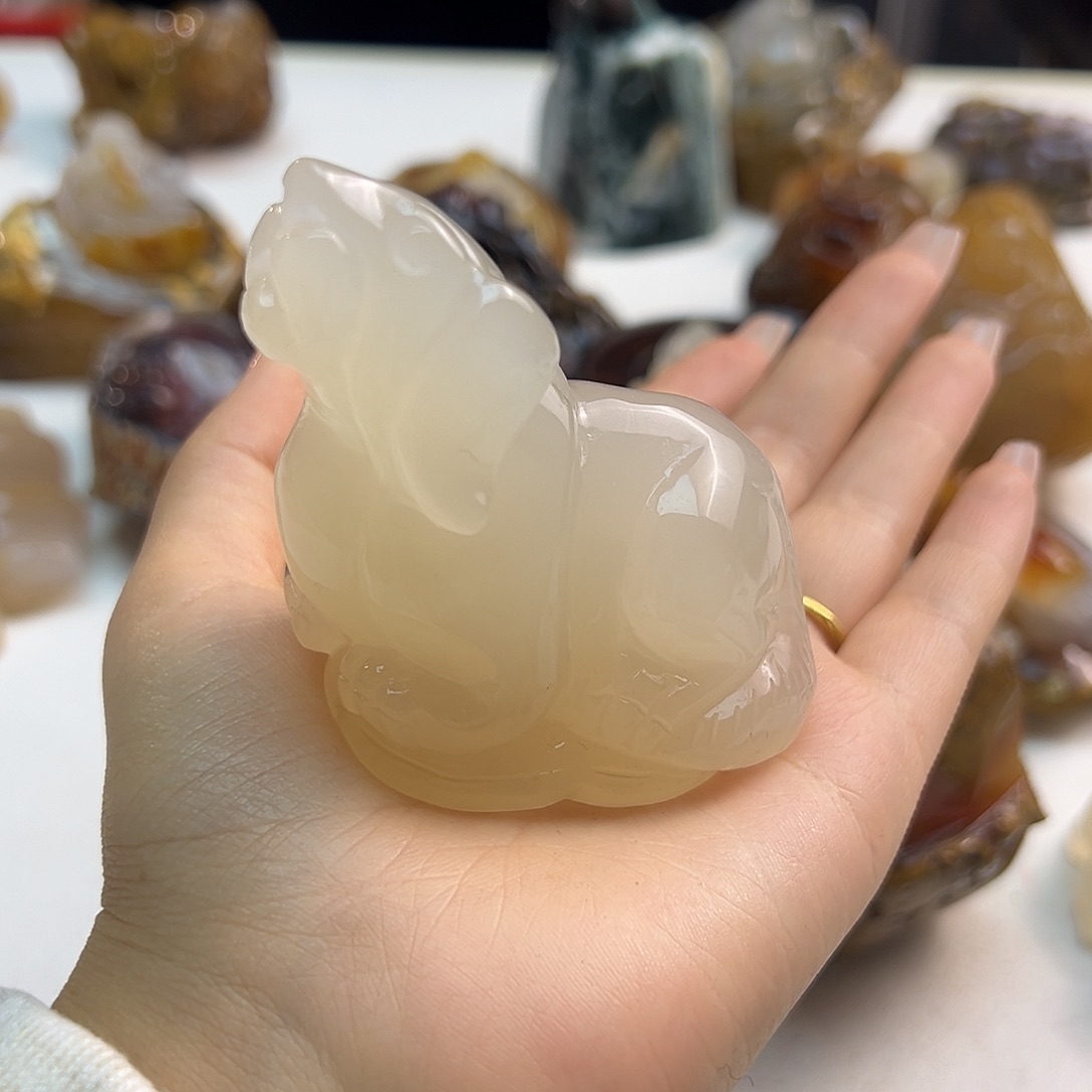 玛瑙/玉髓合金颈饰