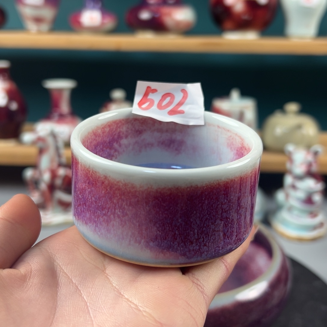 瓷片微瑕主人杯纯手工