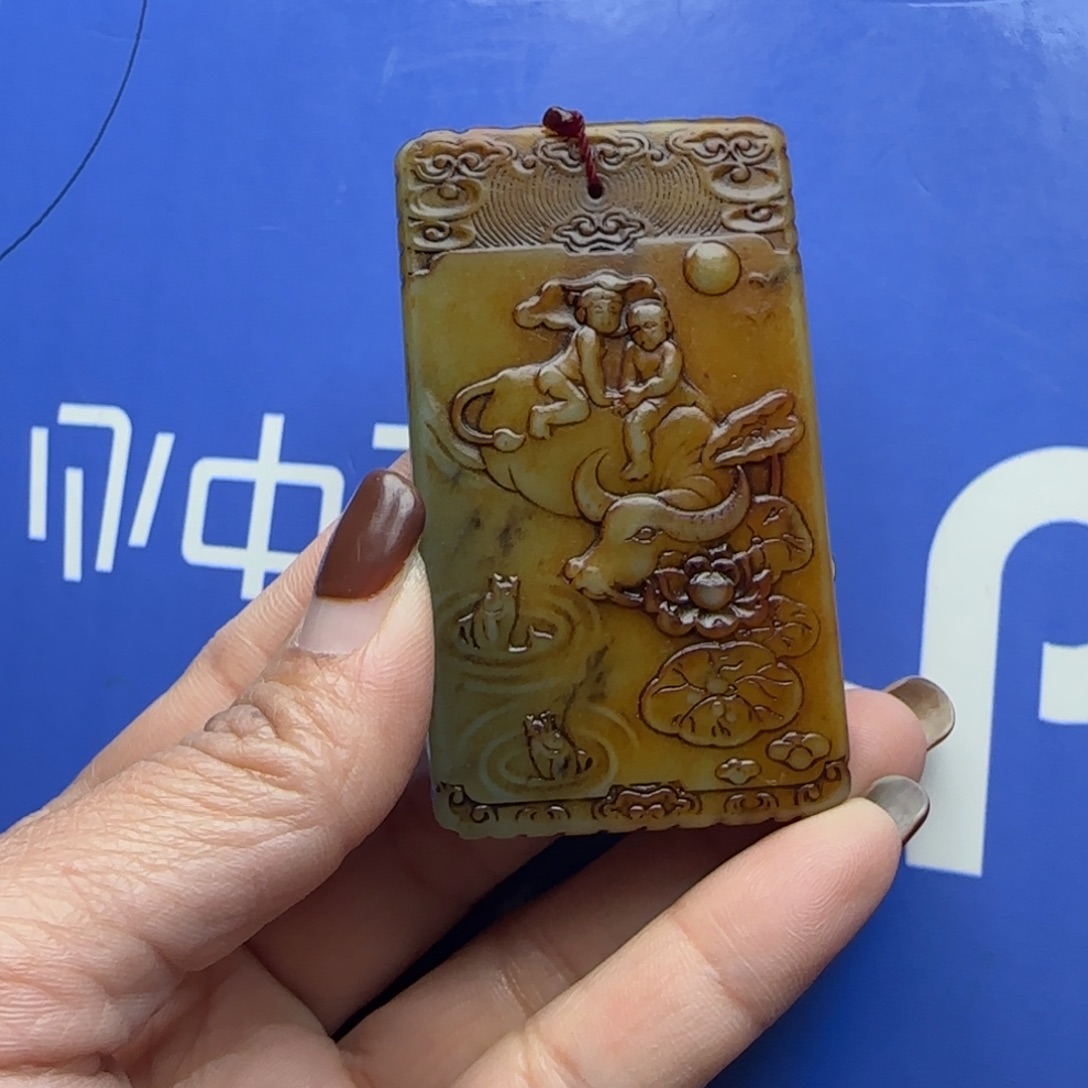 和田玉挂件未镶嵌